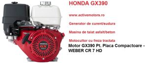 Motor honda gx390 pentru placa compactoare WEBER CR7Hd